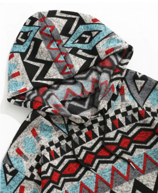 ragg wool moletom com capuz